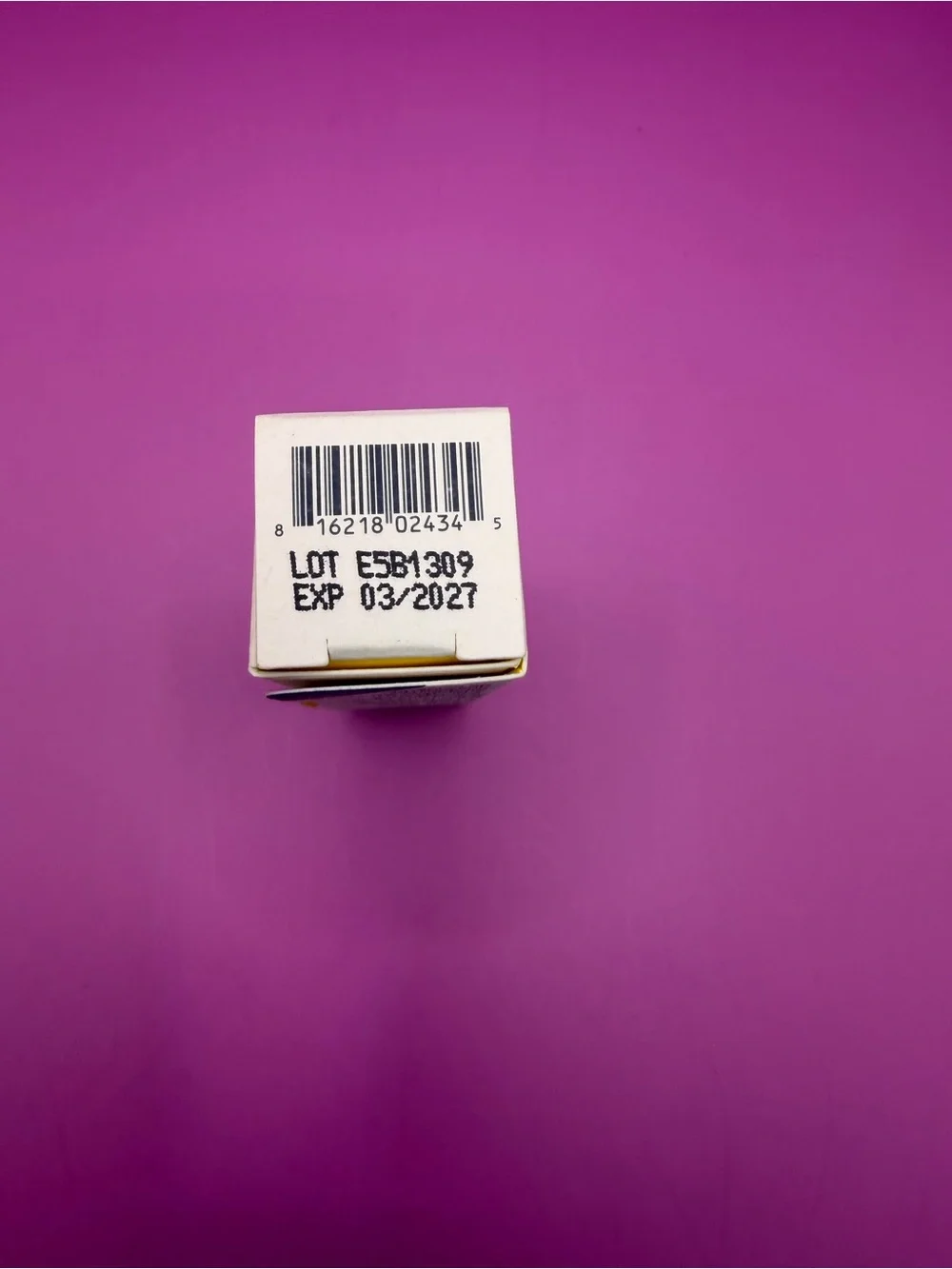 Supergoop! Unseen Sunscreen — White and Yellow Box